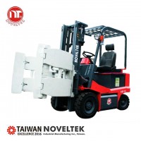 advanced sit on electric fork lift truck paper roll folder clamp AC system ( 1.5 tons / 4500 height )