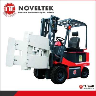 advanced sit on electric fork lift truck paper roll folder clamp AC system ( 2 tons / 3000 height )