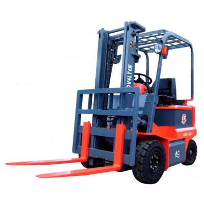 taiwan new industrial advanced warehouse electric machine trolley forklift truck AC system  1.5 tons 4000 height